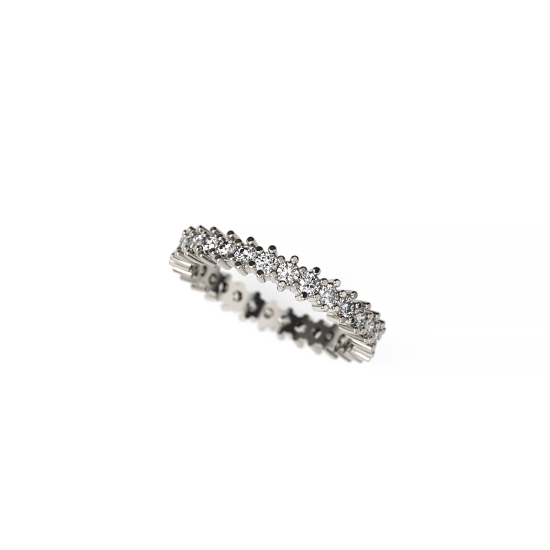 Classic Prong-Set Diamond Eternity Band