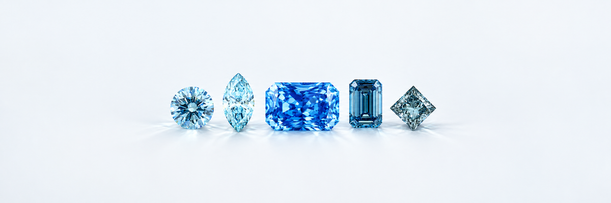 Blue Diamonds for a Ring That Feels Like You