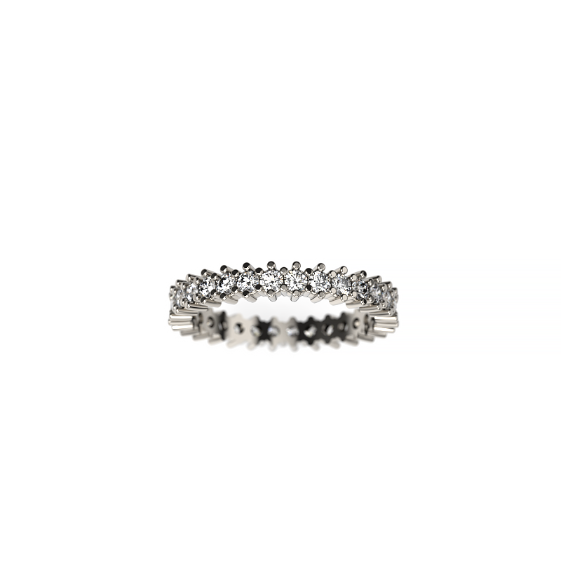 Classic Prong-Set Diamond Eternity Band